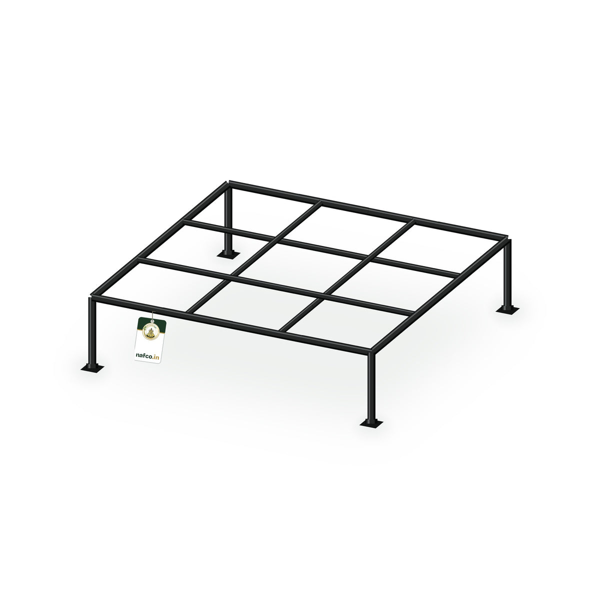 Iron Square Stand – 24×24 in, Sri Lakshmi Agro plant stand on a white background