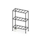 Iron Three Layer Stand – 24×10×36×6 in, Sri Lakshmi Agro plant stand on a white background