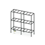 Iron Three Layer Stand – 36×10×36×6 in, Sri Lakshmi Agro plant stand on a white background