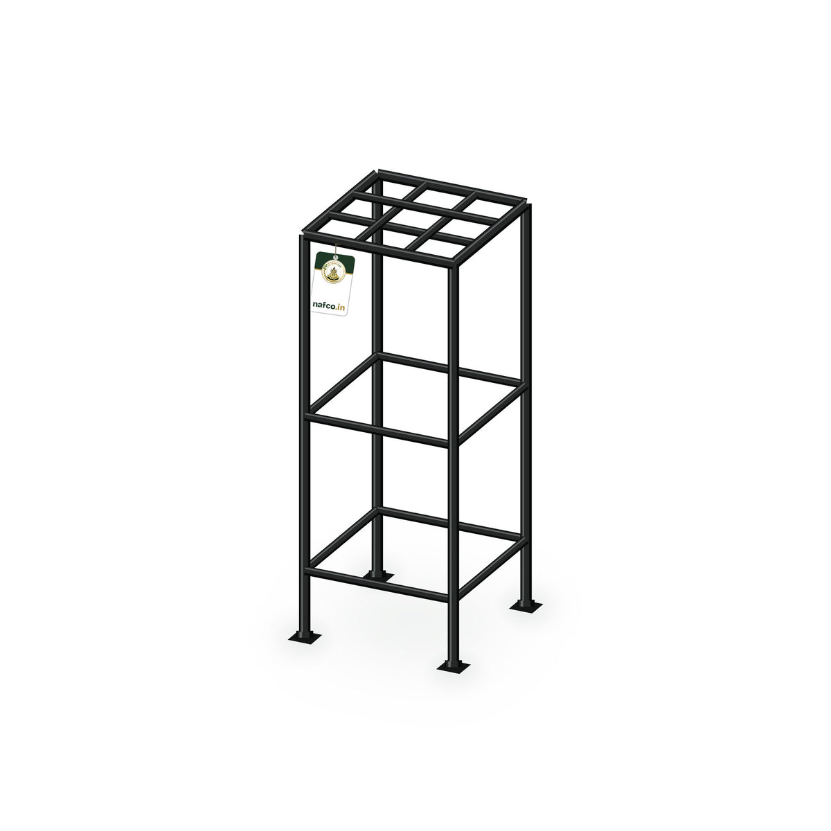 Iron Tower Stand – 9×9×24 in, Sri Lakshmi Agro plant stand on a white background