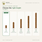 Moss Stick 1 ft (Coir Pole) – length guide