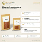 Mustard Microgreen Seeds (Kadugu) – features