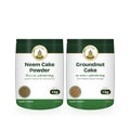 Neem Cake + Groundnut Cake Combo – 1 kg Each: Sri Lakshmi Agro packs shown together