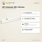 NFT Hydroponic Channel – 100 × 50 mm – features