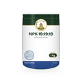 NPK 19:19:19 – 1 kg in a Sri Lakshmi Agro stand-up pouch