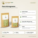 Pea Microgreen Seeds (Pattani) – features