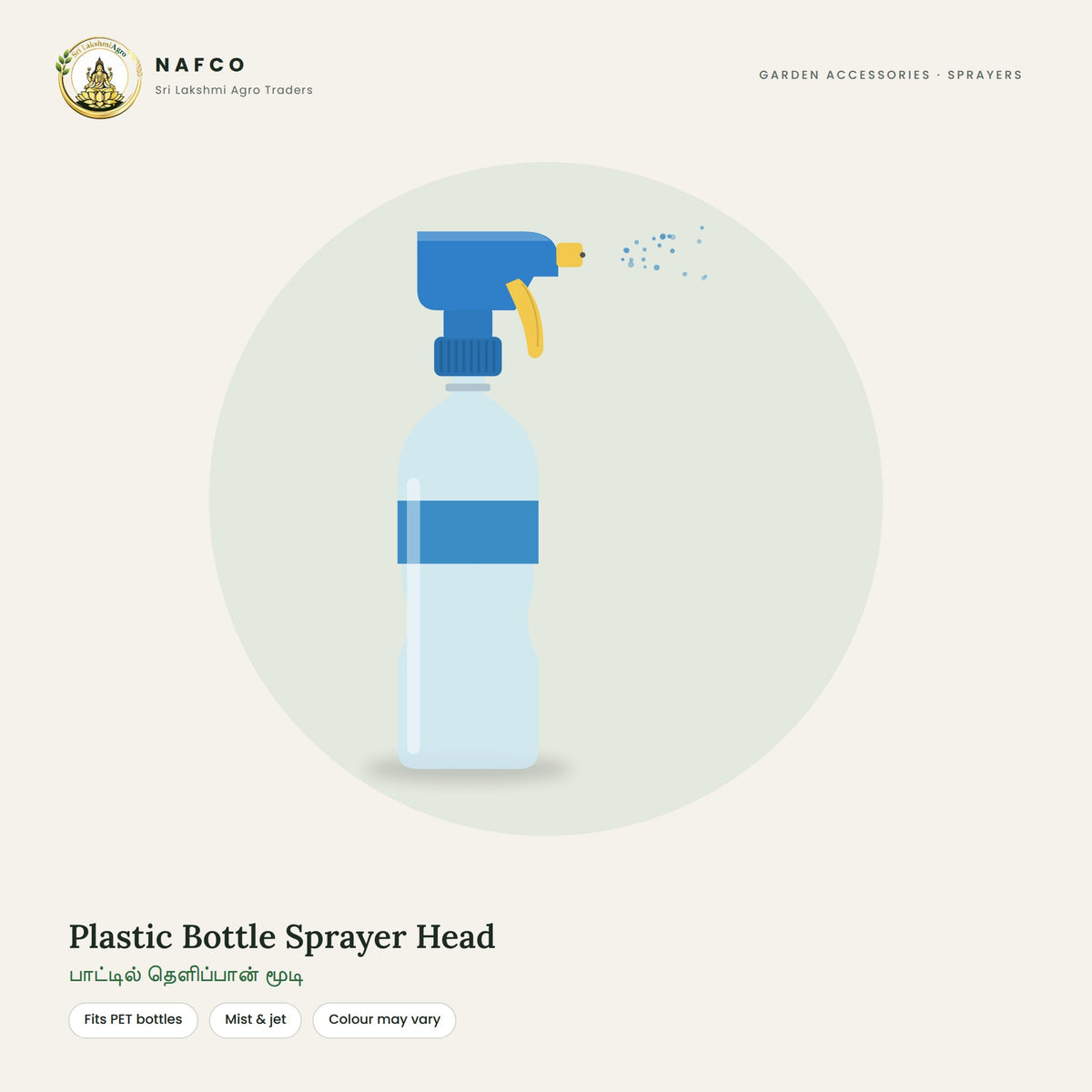 Plastic Bottle Sprayer Head