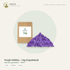 Purple Pebbles – 1 kg (Unpolished)