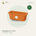 Rectangular Pot – 10 Inch