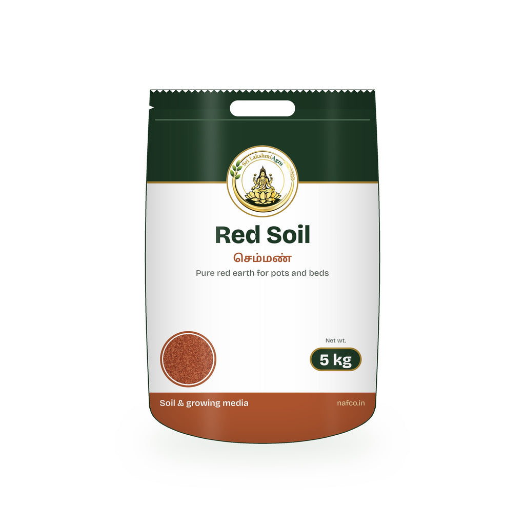 Red Soil – 5 kg in a Sri Lakshmi Agro bag