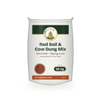 Red Soil & Cow Dung Mix – 25 kg in a Sri Lakshmi Agro woven sack