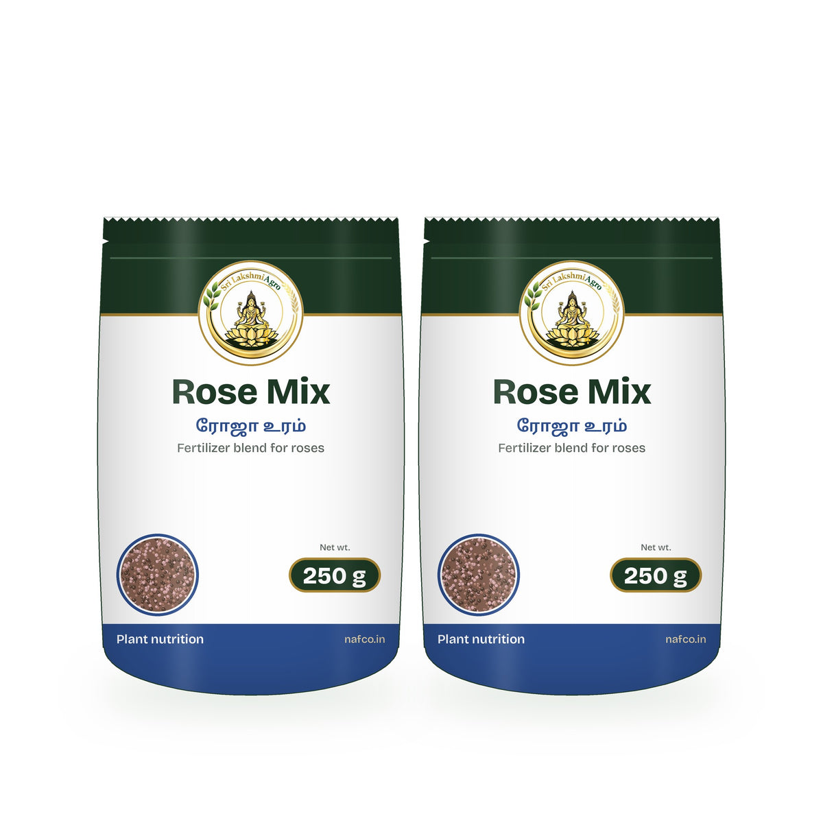 Rose Mix 250 g – Buy 1 Get 1: Sri Lakshmi Agro packs shown together