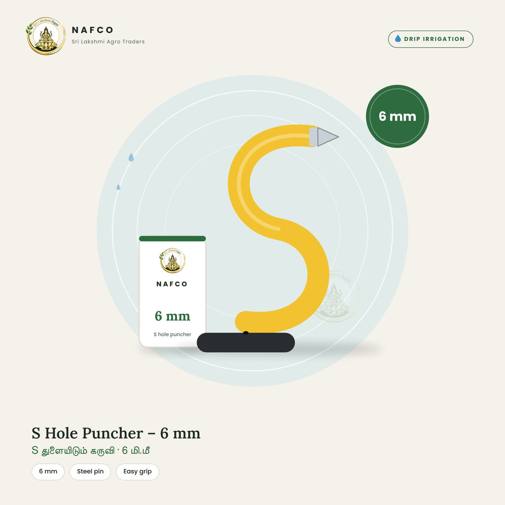 S Hole Puncher – 6 mm