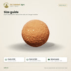 Seed Balls – Bulk Pack (100 / 500) – size guide