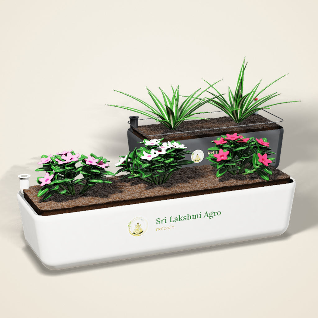 Self-Watering Rectangular Planter – Window Box