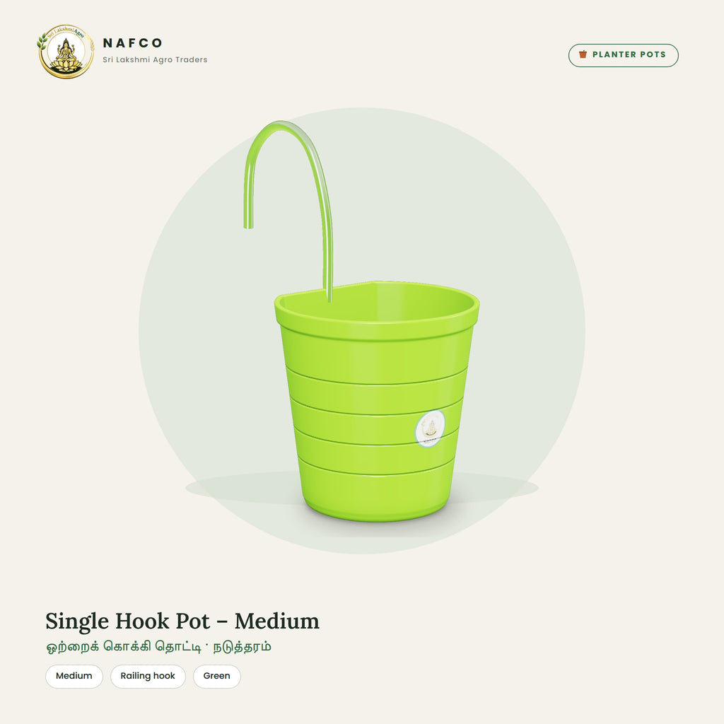 Single Hook Pot – Medium