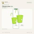 Single Hook Pot – Small – size guide