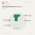 Sprayer Head – features
