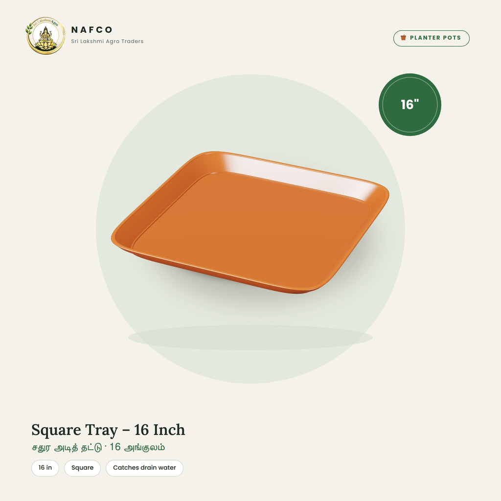 Square Tray – 16 Inch