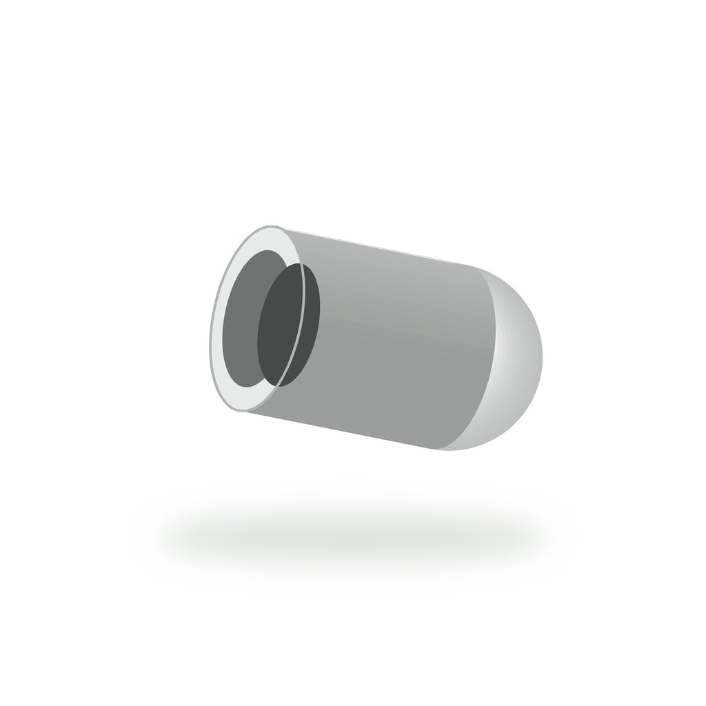 UPVC End Cap Fitting – 3/4 in, Sri Lakshmi Agro fitting on a white background