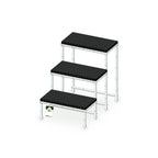 UPVC Plant Stand – 20×10×27 in, 3 Step, Sri Lakshmi Agro plant stand on a white background