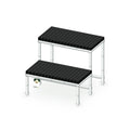 UPVC Plant Stand – 20×20×18 in, 2 Step, Sri Lakshmi Agro plant stand on a white background