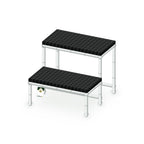 UPVC Plant Stand – 20×20×18 in, 2 Step, Sri Lakshmi Agro plant stand on a white background