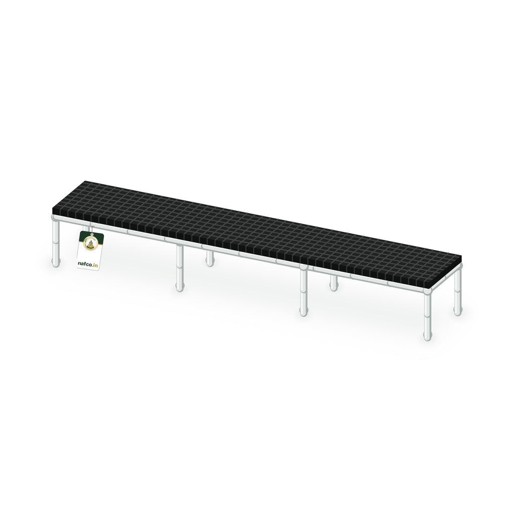 UPVC Plant Stand – 60×10×9 in (3/4 in Pipe), Sri Lakshmi Agro plant stand on a white background