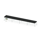 UPVC Plant Stand – 80×10×9 in (3/4 in Pipe), Sri Lakshmi Agro plant stand on a white background