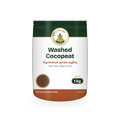 Washed Cocopeat (Semi Wet) – 1 kg in a Sri Lakshmi Agro stand-up pouch