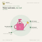 Watering Can & Sprayer – 1 L (2 in 1) – features