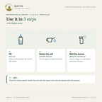 Watering Can & Sprayer – 1 L (2 in 1) – how to use